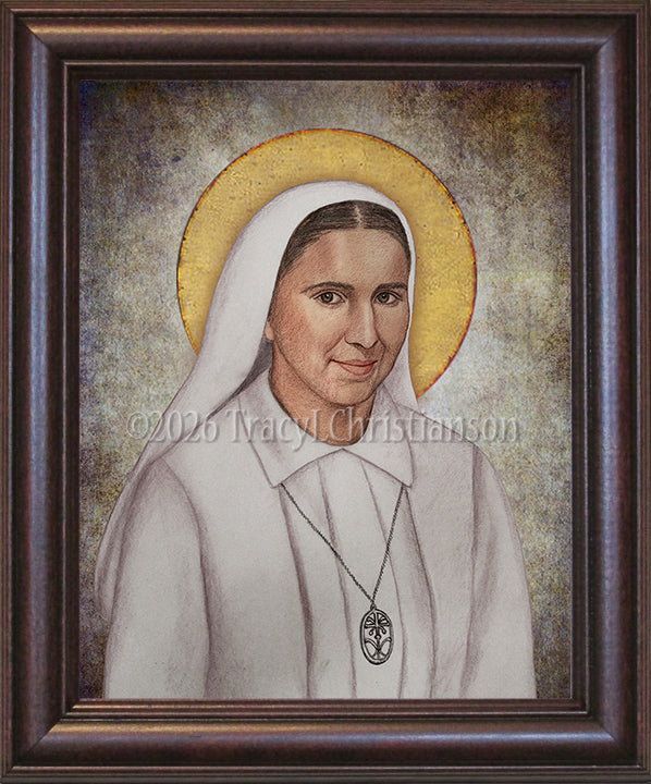 St. Carmen Elena Rendiles Martínez Framed Art