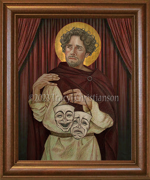 St. Genesius of Rome Framed Art