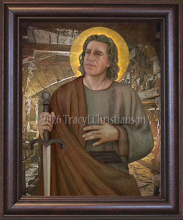 St. Julian the Hospitaller Framed Art