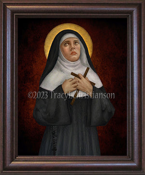 St. Marie of the Incarnation Framed Art