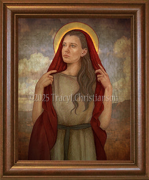 St. Mary of Edessa Framed Art