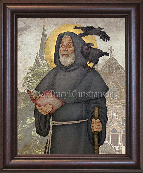 St. Meinrad of Einsiedeln Framed Art