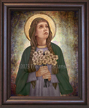 St. Seraphina Framed Art