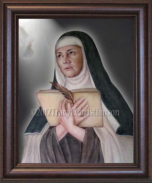 St. Teresa of Avila Framed
