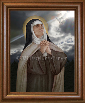 St. Teresa of Avila  (B) Framed
