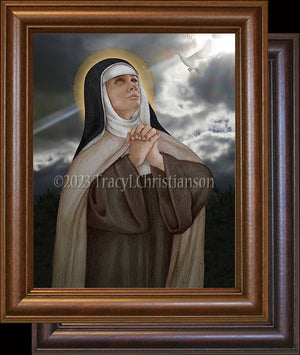 St. Teresa of Avila  (B) Framed