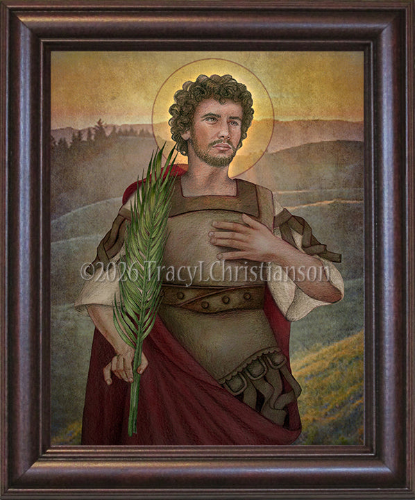 St. Victor of Marseilles Framed Art