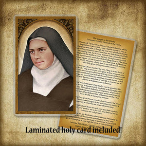 St. Elizabeth of the Trinity Pendant & Holy Card Gift Set