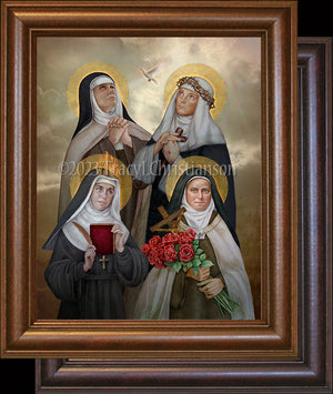 Women Doctors of the Church Framed Art