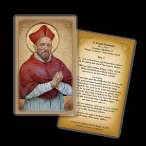 St. Robert Bellarmine Holy Card