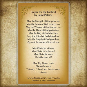 St. Patrick (C) Holy Card