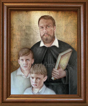 St. Jerome Emiliani Framed