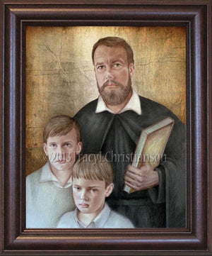 St. Jerome Emiliani Framed