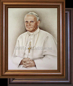 Pope St. John Paul II Framed