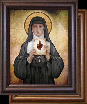 St. Margaret Mary Alacoque Framed