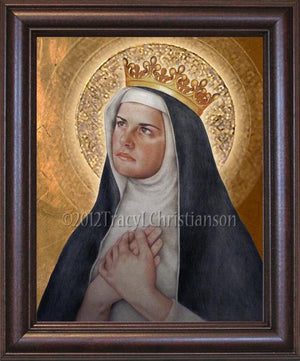 St. Margaret of Hungary Framed