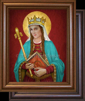 St. Margaret of Scotland Framed
