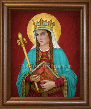 St. Margaret of Scotland Framed