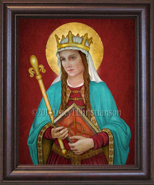 St. Margaret of Scotland Framed