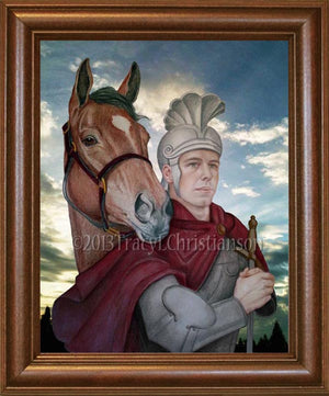 St. Martin of Tours Framed