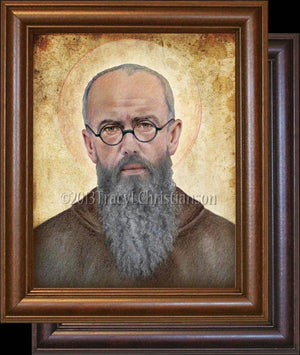 St. Maximilian Kolbe Framed