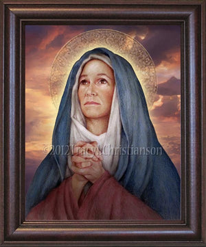 St. Monica Framed