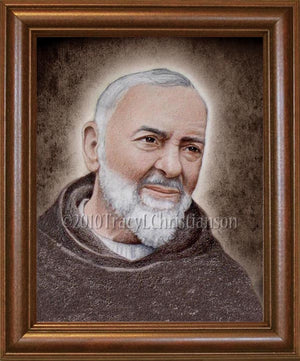 St. Padre Pio (A) Framed