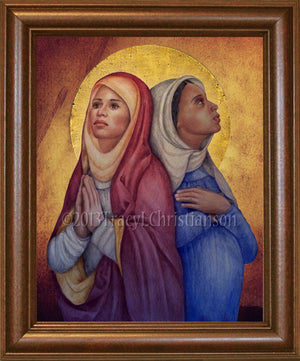 St. Perpetua and St. Felicity Framed