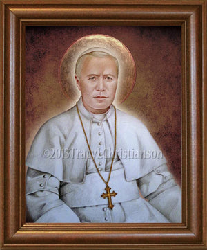 Pope St. Pius X Framed