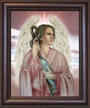 St. Raphael the Archangel Framed