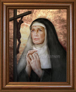 St. Rita of Cascia Framed