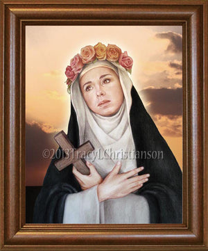 St. Rose of Lima Framed