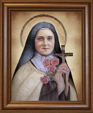 St. Therese of Lisieux (A) Framed