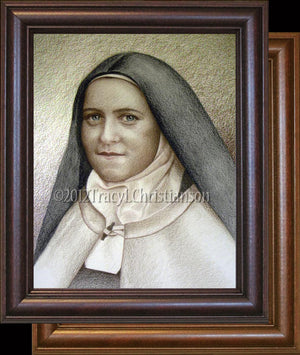St. Therese of Lisieux (B) Framed