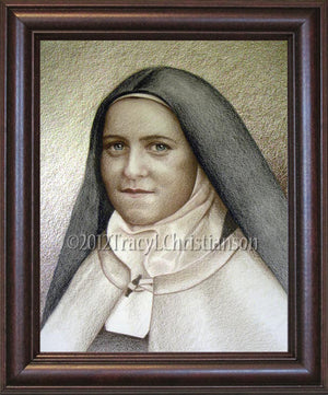 St. Therese of Lisieux (B) Framed