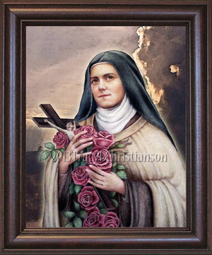 St. Therese of Lisieux (C) Framed
