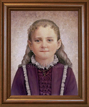 St. Therese of Lisieux, the Little Flower Framed