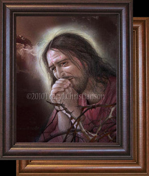 Agony of Jesus Framed