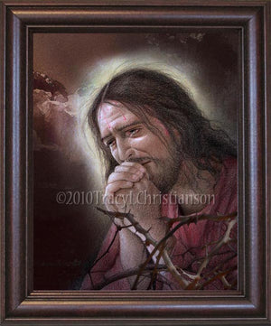 Agony of Jesus Framed