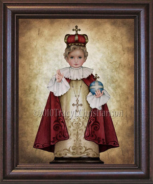 Infant of Prague Framed