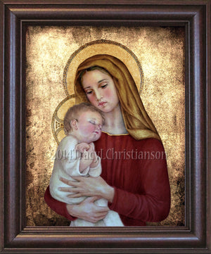 Madonna & Child (G) Framed