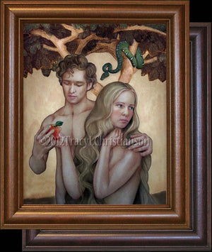 Sts. Adam and Eve Framed
