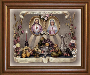 Grace Before & After Meals Framed