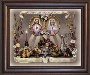 Grace Before & After Meals Framed