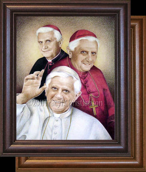 Pope Benedict XVI Framed