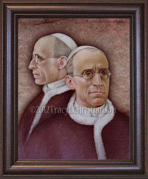 Pope Pius XII Framed