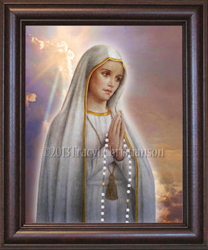 Our Lady of Fatima Framed
