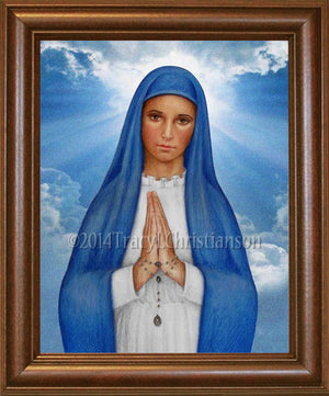Our Lady of Kibeho Framed