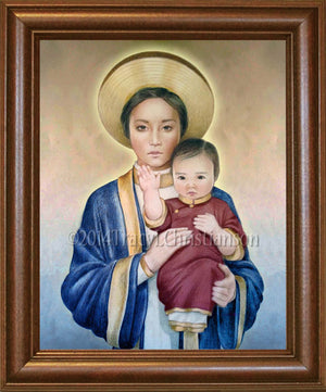 Our Lady of La Vang Framed