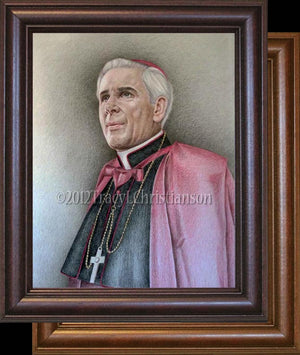 Bishop Fulton Sheen Framed Art